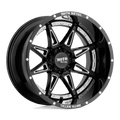 MO993 18X8.5 5X5.0 G-BLK MILL 18MM