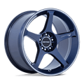BATTLE V 18X9.5 5X4.5 72 +0 OB-BLU MCH