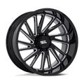 COMBAT 24X12 6X135 87 -44 G-BLK MILL