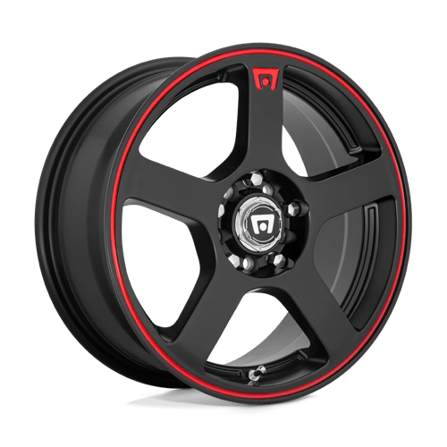 MR116 15X6.5 4X100/4.25 M-BLK/RED +40MM