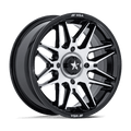RADAR UTV 16X7 4X110 86 +10 G-BLK-MCH