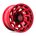 XD860 17X9 6X5.5 GL-RED -12MM
