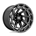 XD860 22X12 6X5.5 G-BLK MILL -44MM