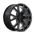 PR199M 22X9 6X5.5 78.1 G-BLK MILL 28MM