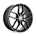 PE P5C 20X8.5 5X120 76 G-BLK MACH +35
