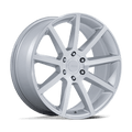 P6E 22X9.5 6X5.5 106 +25 G-SLV MCH-FC