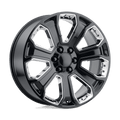 PR113GC 22X9 6X5.5 78.1 G-BLK CHR-ACC 24
