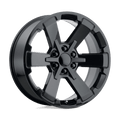PR189GB 22X9 6X5.5 78.1 G-BLK 24MM
