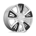 PR212CG 22X9 6X5.5 78.1 CHR BLK-ACC 28MM