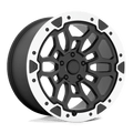 PR215BM 22X10 6X5.5 78.1 M-BLK MACH 19MM
