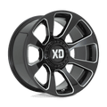 XD854 20X10 5X5.0/5.5 G-BLK MILL -18MM