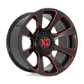 XD854 20X9 5X5.0/5.5 G-BLK MILL RTCC 00M
