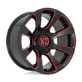 XD854 20X9 6X135/5.5 G-BLK MILL RTCC 18M