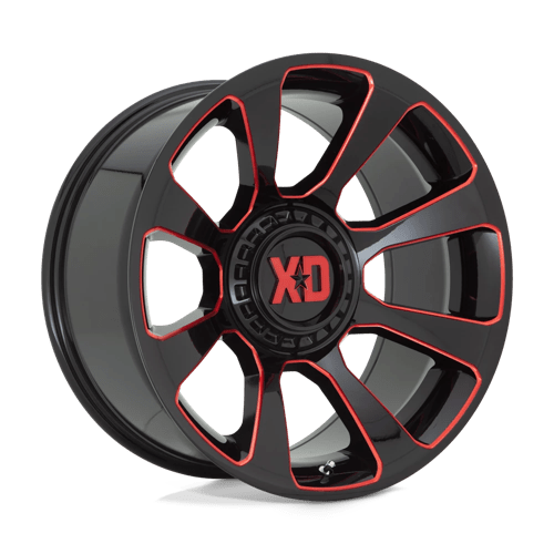 XD854 20X9 6X135/5.5 G-BLK MILL RTCC 18M