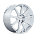 MAMMOTH 22X9.5 5X5.0 71.5 CHROME +30
