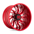 XD858 20X10 5X5 CANDY RED MILLED -18MM