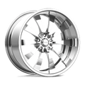 VF499 FORGED 20X10 5X4.5 BLK/POL 3.75BS