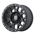 XD127 16X7 5X4.5 M-GRAY BLK RING +35MM