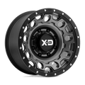 XD129 18X9 6X5.5 M-GRY BLK-RING +18MM