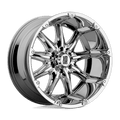 XD779 BADLANDS 18X9 8X6.5 CHR +18MM