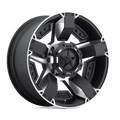 XD811 22X9.5 6X135/5.5 MACH-BLK 35MM