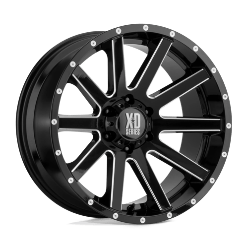 XD818 20X10 6X5.5 S-BLK MILLED -24MM