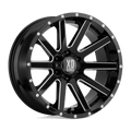 XD818 18X9 5X4.5 PVD W/ ACC 18MM MALIBU
