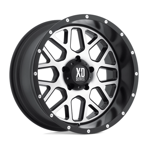 XD820 20X10 6X135 87.1 S-BLK MACH -24