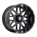 XD820 18X9 6X120 SATIN BLACK 18MM