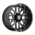 XD820 18X9 5X4.75 S-BLK MILL 18MM