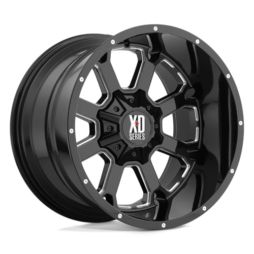 XD825 20X14 6X135/5.5 G-BLK MILL -76MM