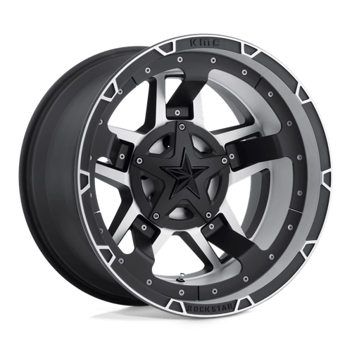 XD827 17X8 5X4.5 M-BLK MACH 20MM