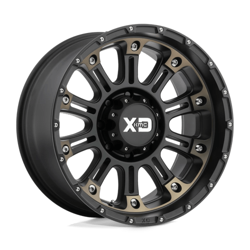 XD829 18X9 5X5.0 S-BLK MACH DTCC 0MM