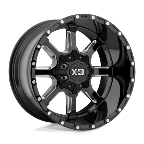 XD838 20X9 5X5.0/5.5 G-BLK MILL 0MM