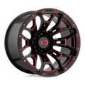 XD841 20X10 8X6.5 G-BLK MILL RTCC -18MM
