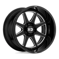 XD844 20X10 6X135 G-BLK MILL -18MM