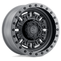 BR ABRAMS 17X8.5 6X135 -18 87 TXT M-GM