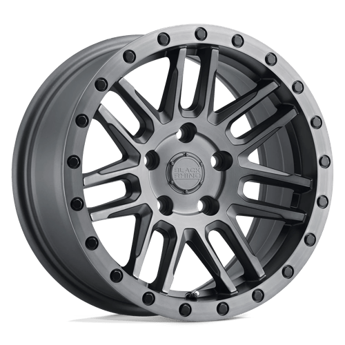 ARCHES 17X9.5 5X5 71 -18 BRSH-GMTL-BLK