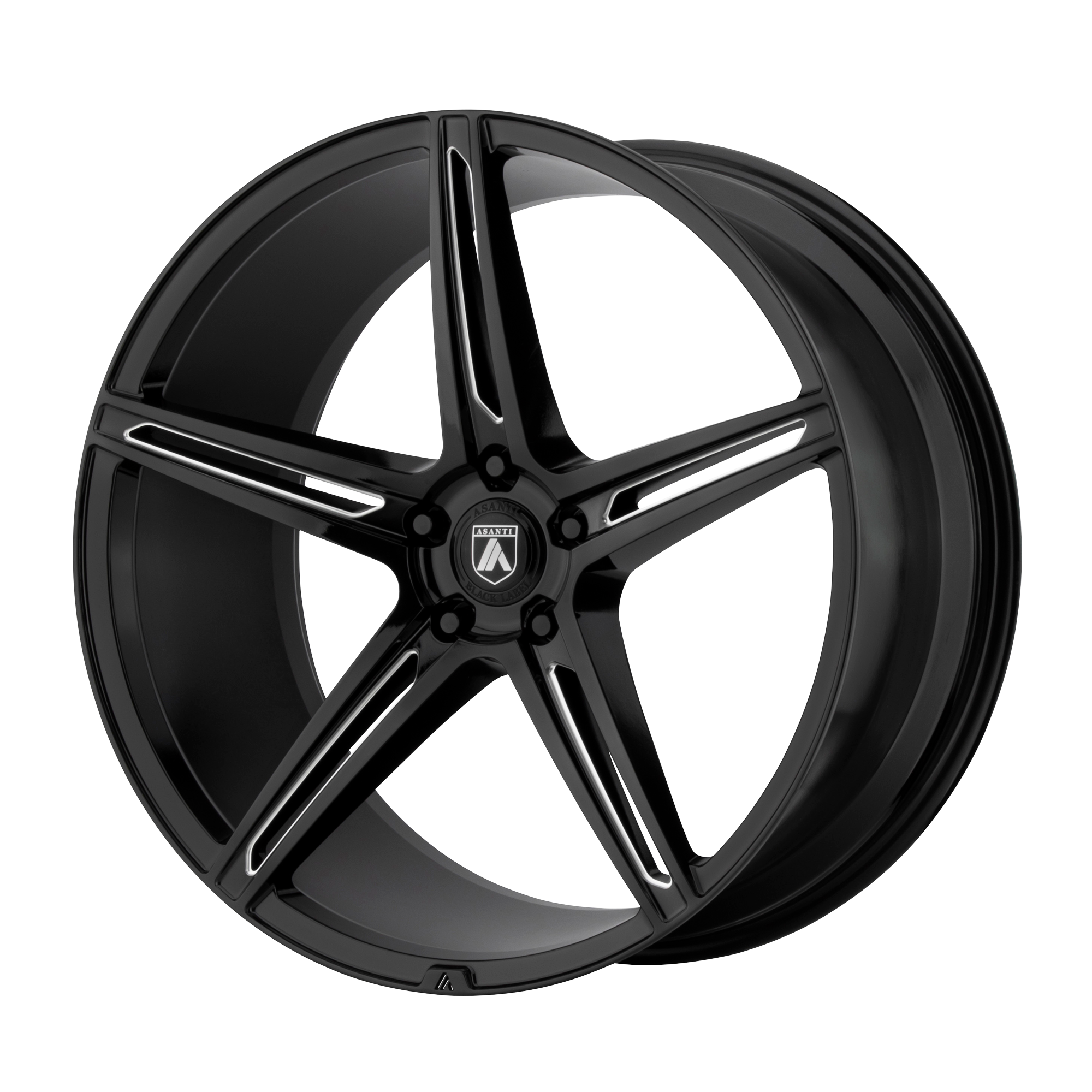 ABL22 22X9 5X112 G-BLK MILL 32MM