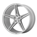 ABL22 20X10.5 5X4.5 BRUSHED SLV 38MM