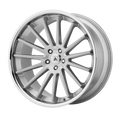 ABL24 20X10.5 5X120 BRUSH SLV CHR LIP 38