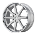 ABL32 20X9 6X135 BRUSH SLV CHR LIP 30MM