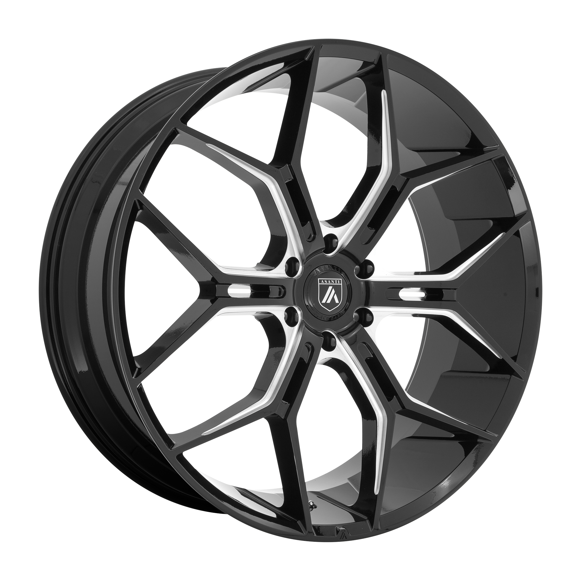 ABL38 22X9.5 6X5.5 G-BLK MILL 38MM