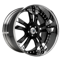 AF142 3PC. 19X9.5 5X108 +14 BLACK