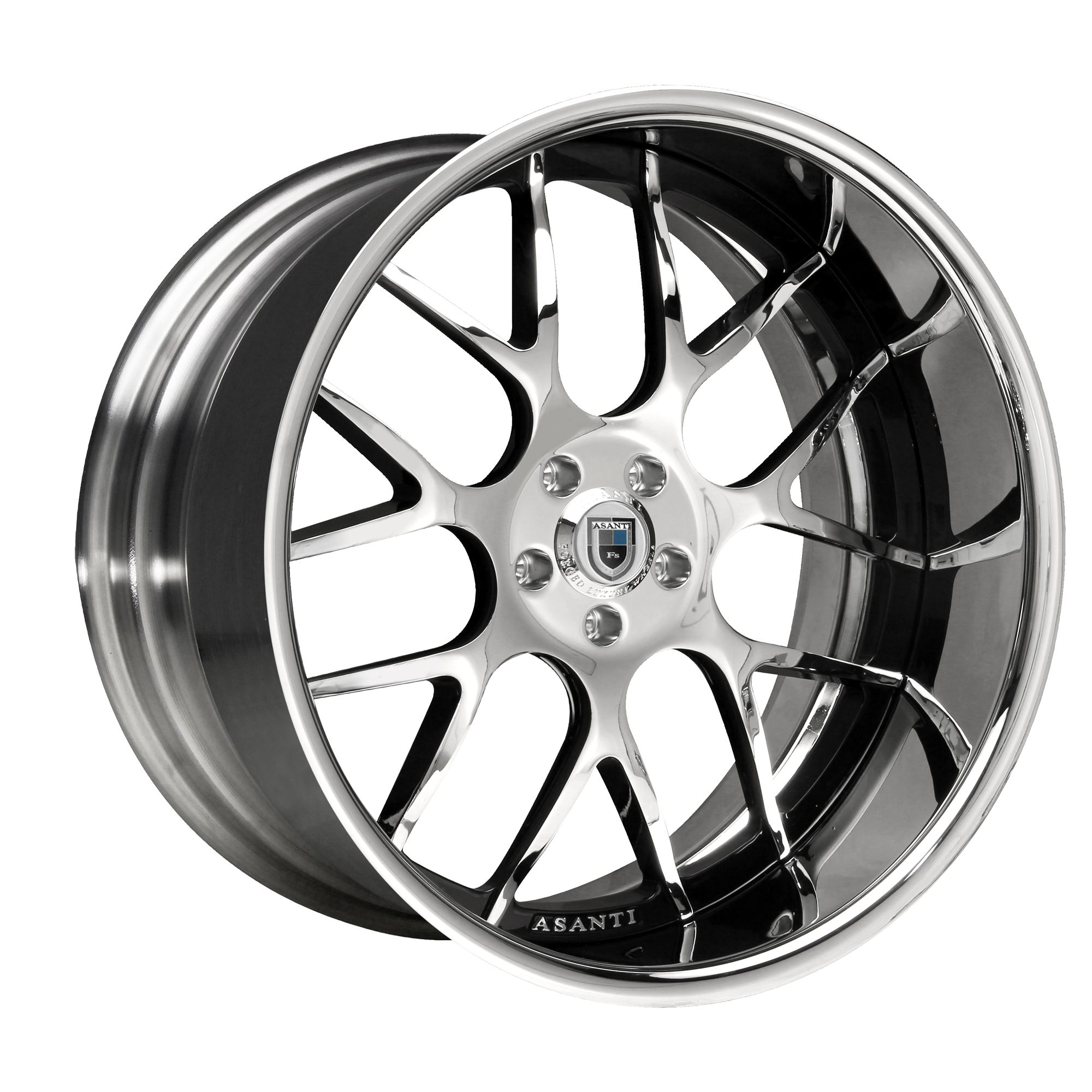 AF174 2PC 22X9 5X112 +24 G-BLACK