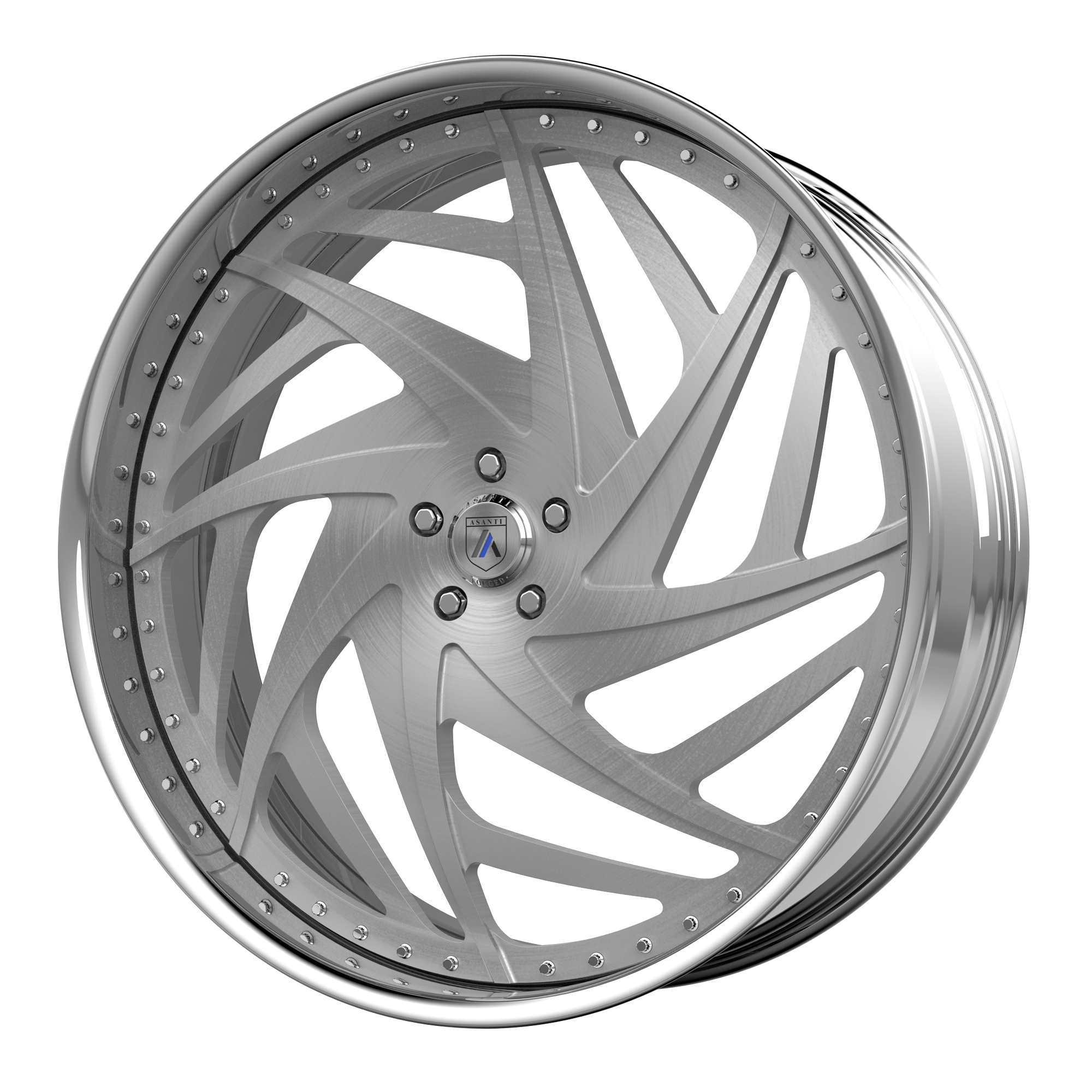 AF863 2PC 26X10 5X127 +3 BRUSHED LEFT