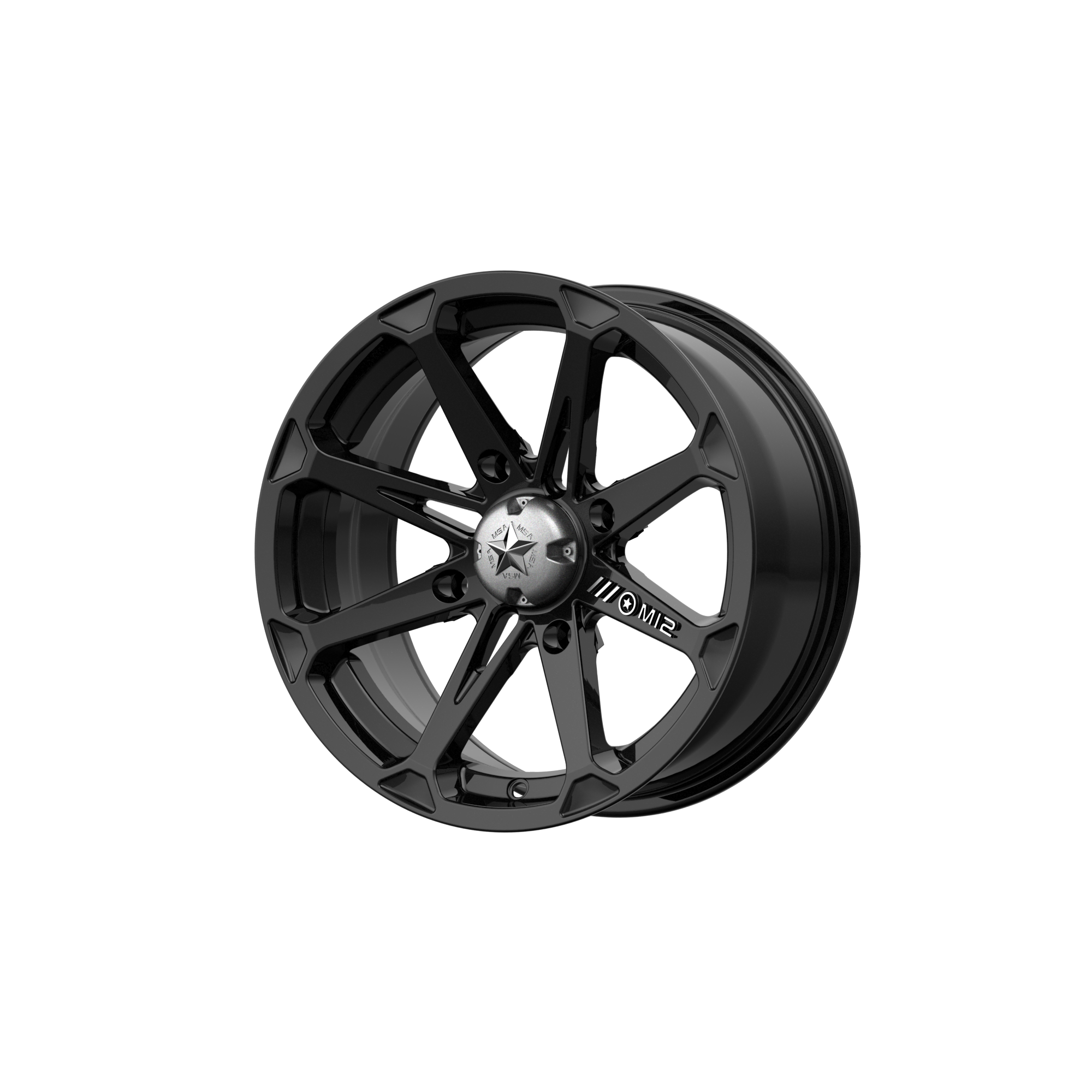 DIESEL UTV 18X7 4X156 GLOSS BLACK 10MM