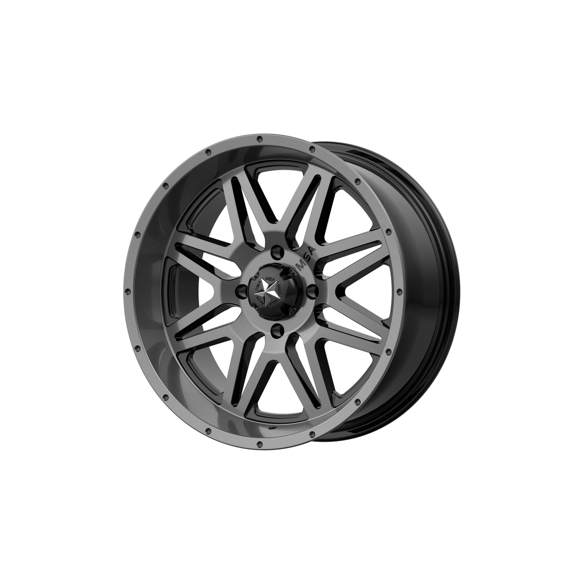 VIBE UTV 14X7 4X156 DARK TINT 00MM