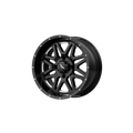 VIBE UTV 14X7 4X156 MILLED G-BLACK 00MM
