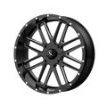BANDIT UTV 18X7 4X156 G-BLK MILL 00MM